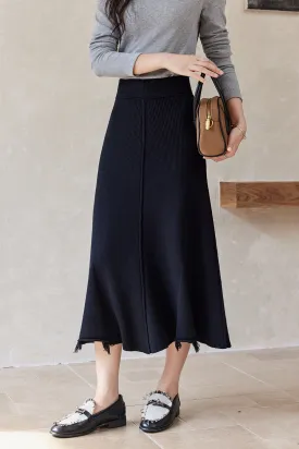 A Line Maxi Skirt for Women