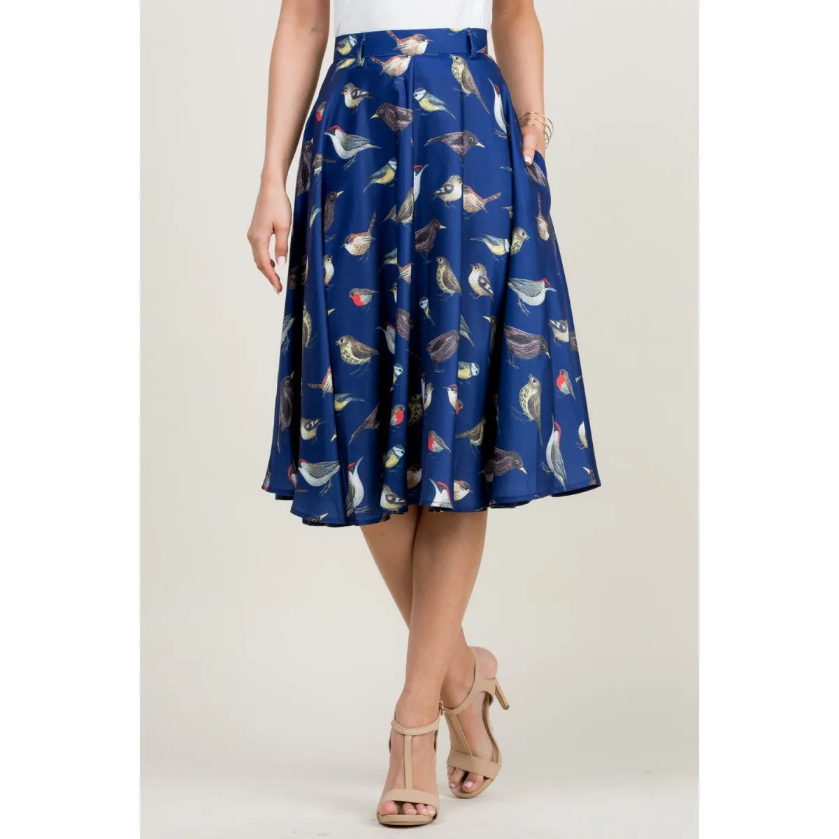 A-Line Swirl Skirt