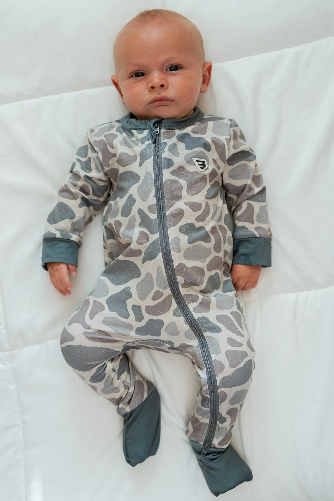 Baby Zip Up - Classic Deer Camo