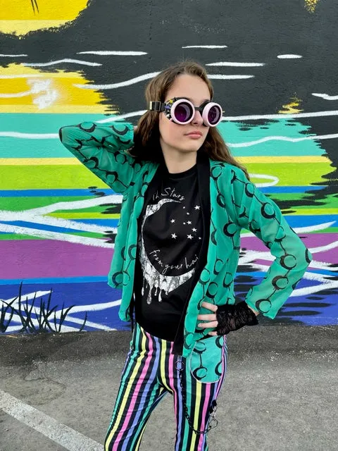 Chiffon Moon Cardigan for girls, tweens and teens