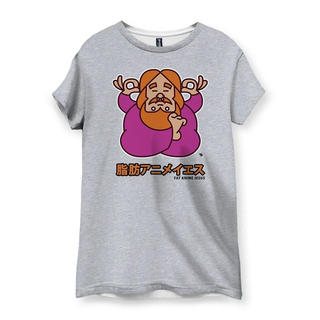 Fat Anime Jesus Women's T-Shirt