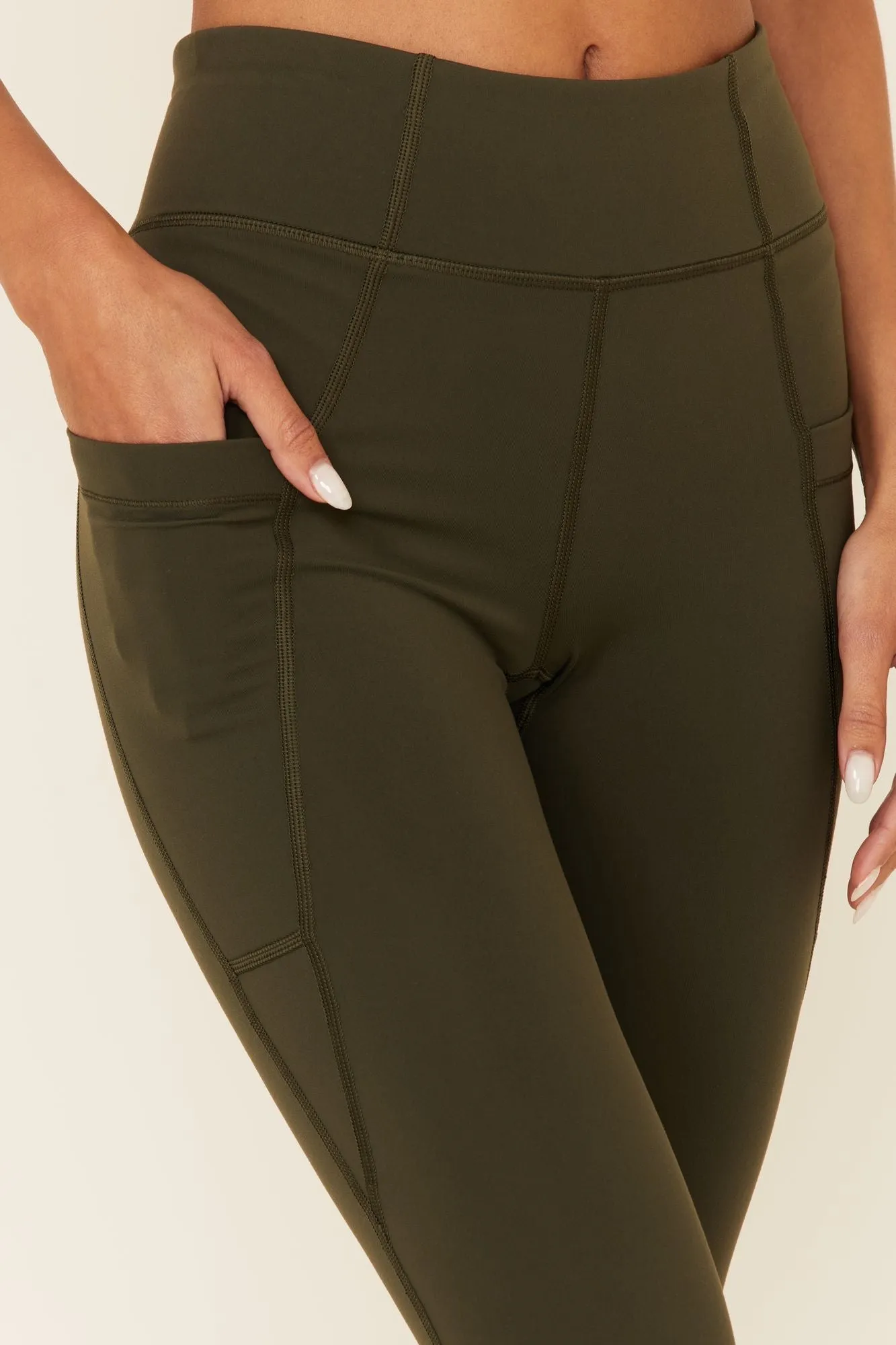 Forest Green High Rise Freedom Leggings