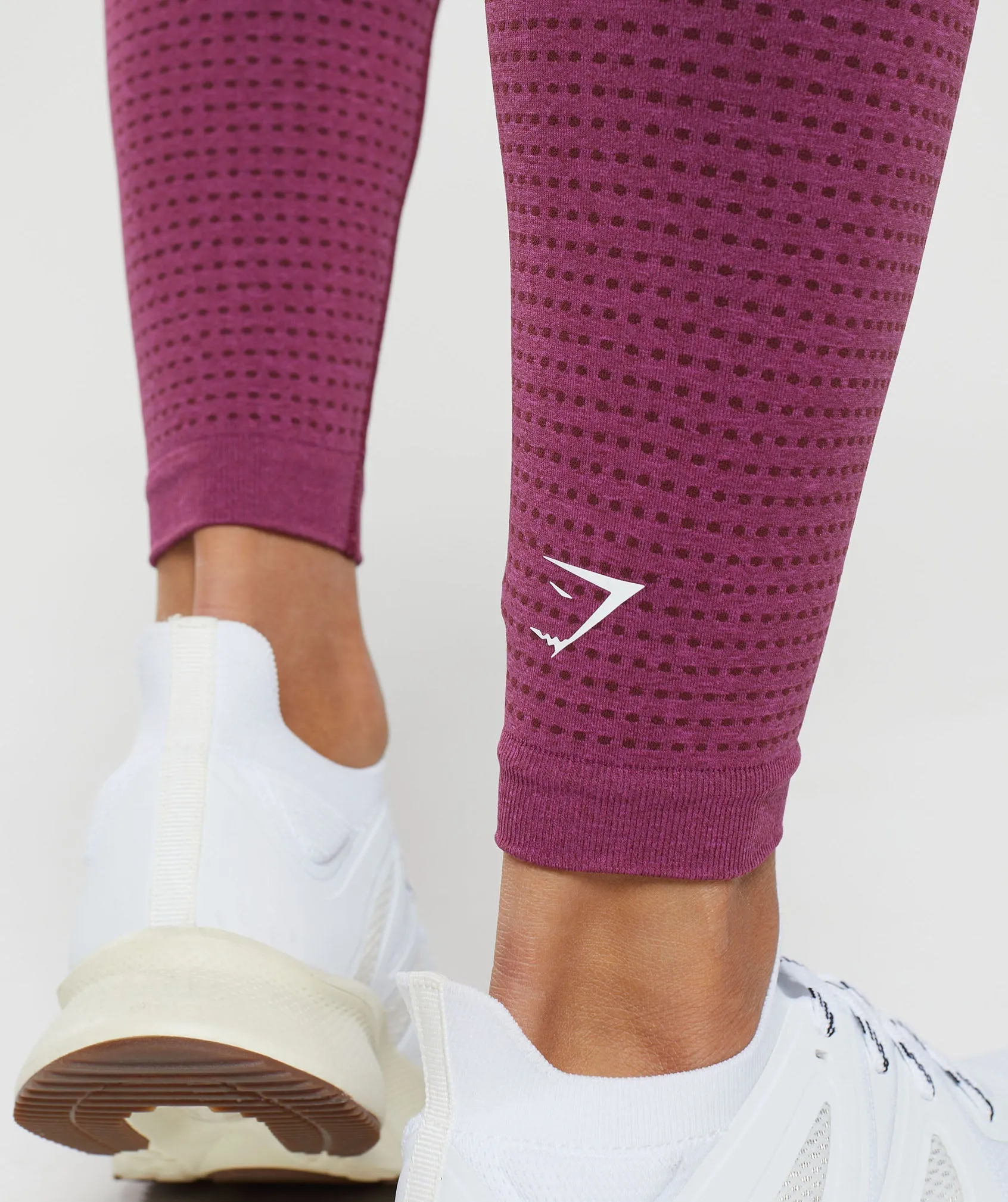 Gymshark Vital Seamless  2.0 Leggings - Plum Pink Marl