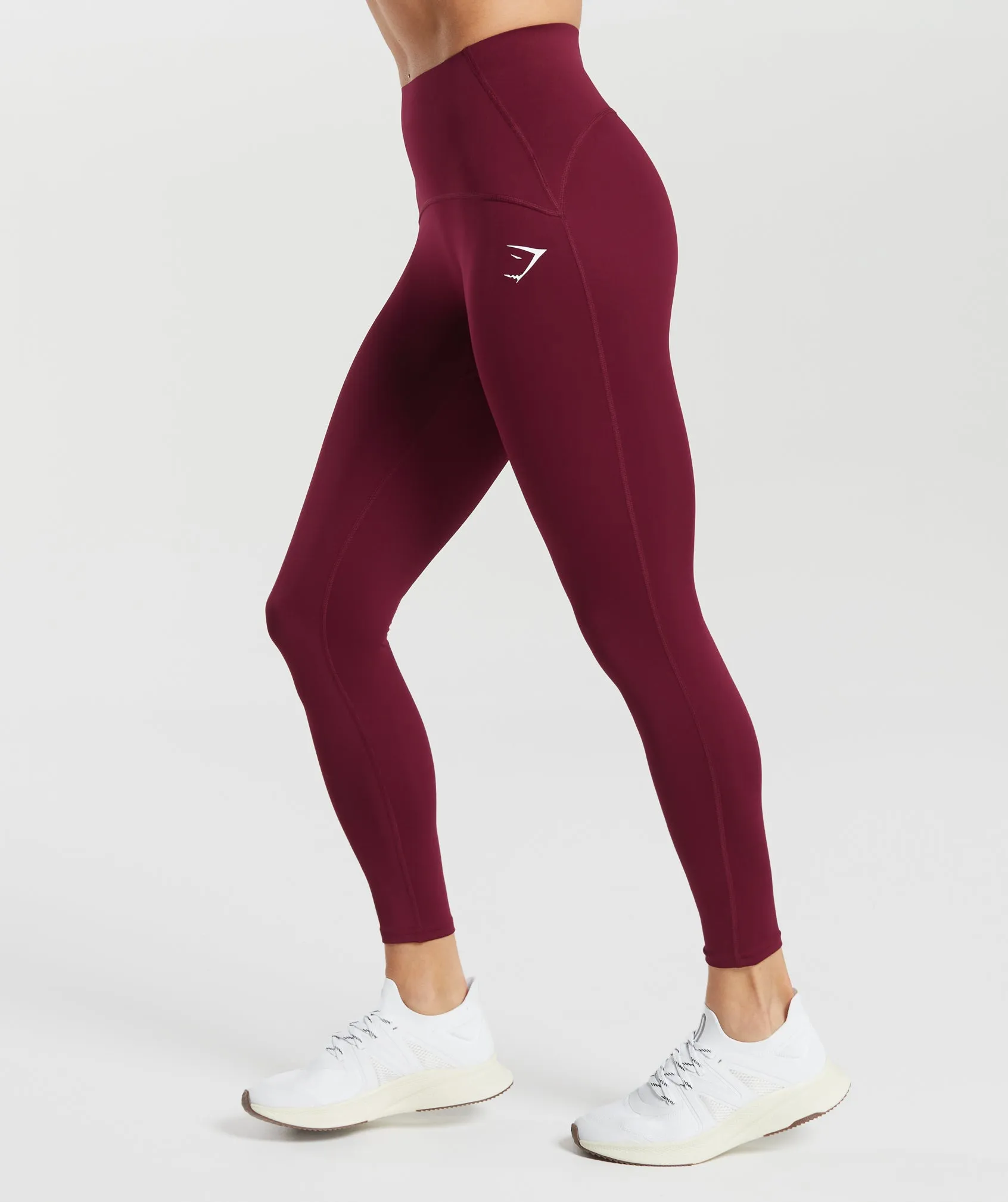 Gymshark Waist Support Leggings - Plum Pink