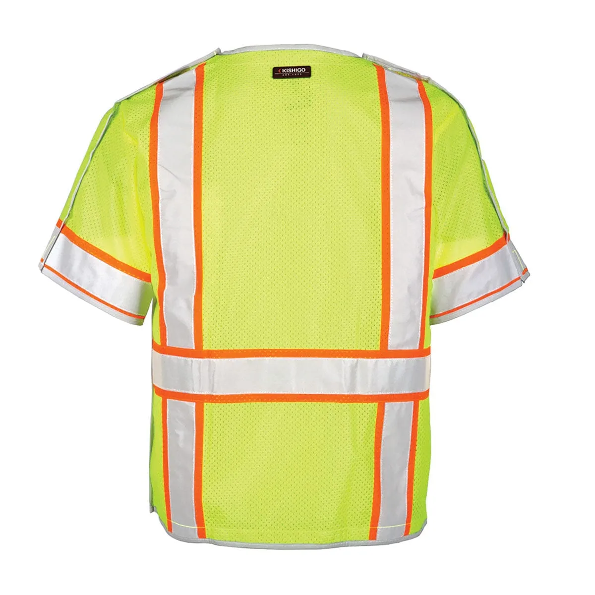 Kishigo Brilliant Series ANSI Class 3 Breakaway Hi-Vis Safety Vest