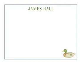 Mallard Stationery Set