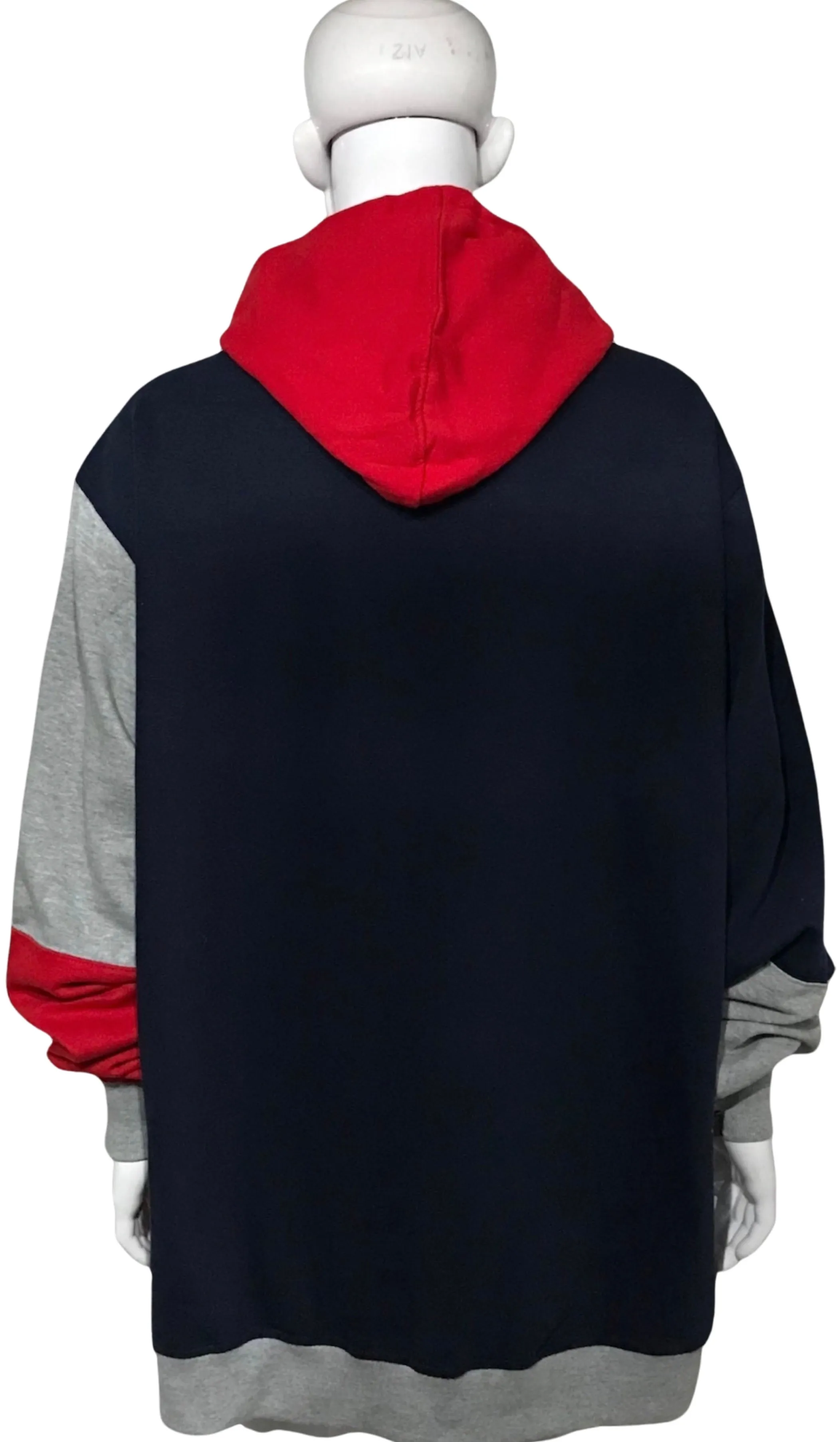 ^PARISH NATION^ (NAVY-MULTI) ZIP UP HOODIES FOR MEN (BIG & TALL)