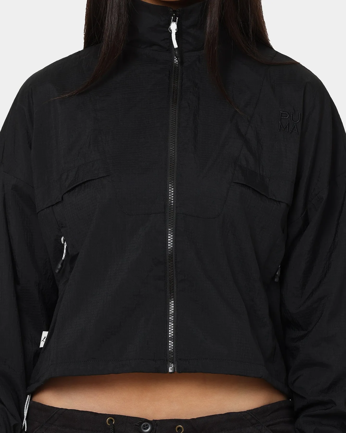 Puma Women's Infuse Woven Track Jacket Puma Black