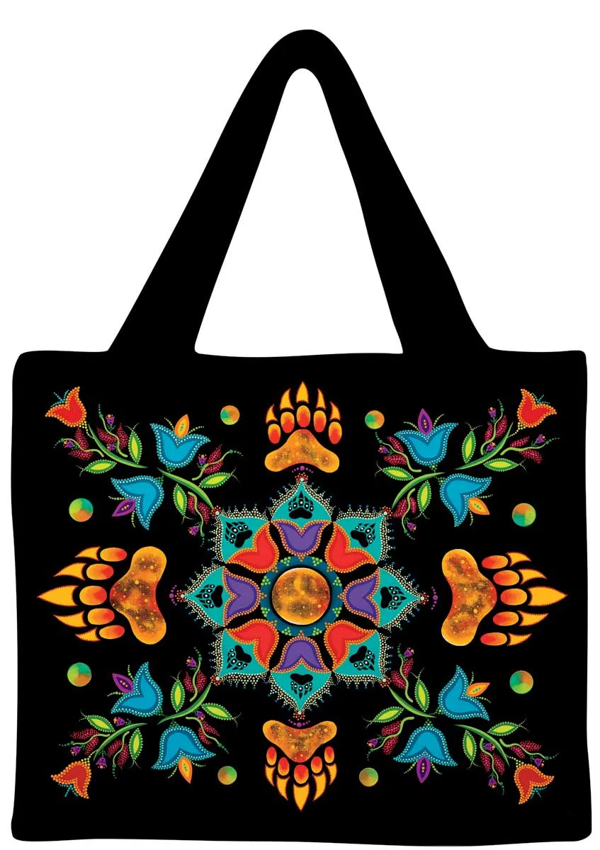 "Revelation" Reusable Shopping Bag by Indigenous Artist Tracey Metallic