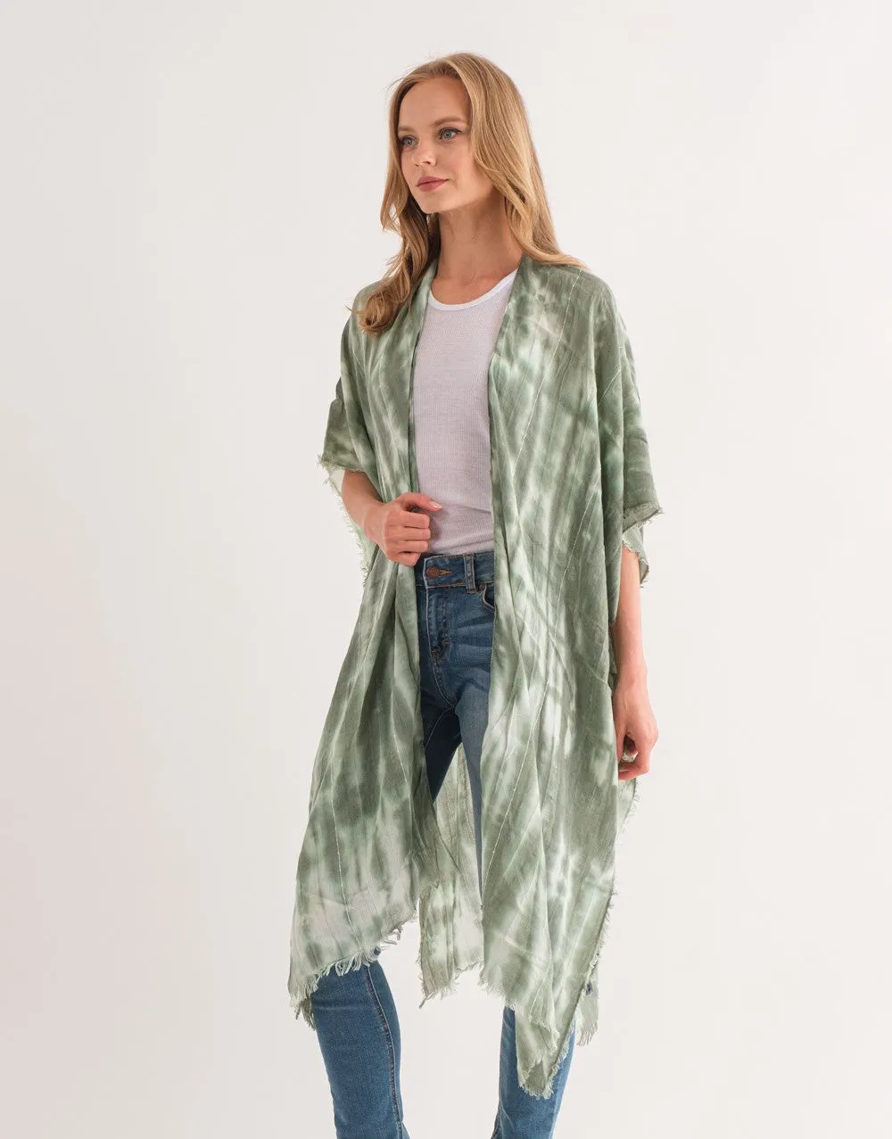 RAJ CAROL MOSS KIMONO