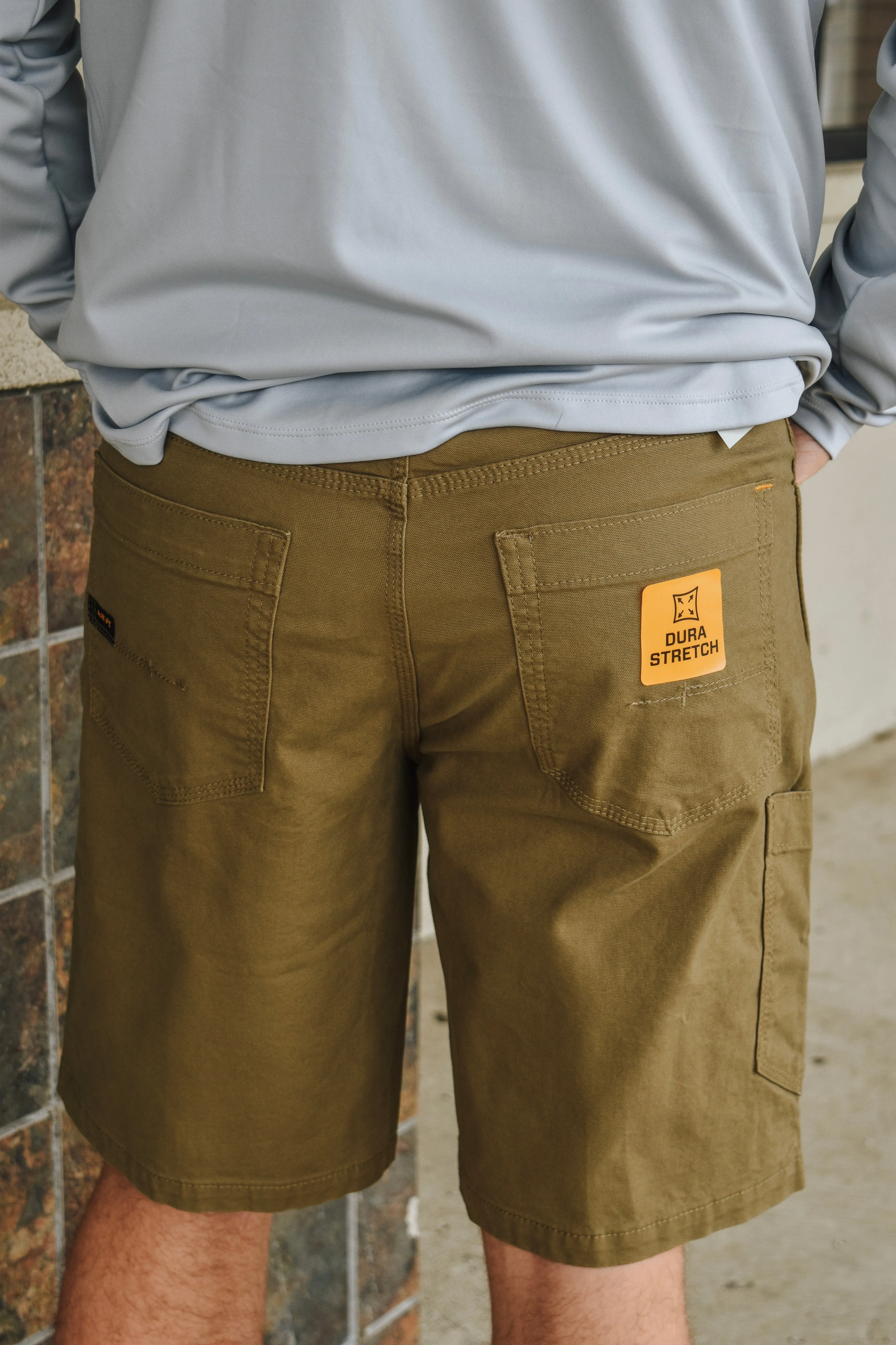 Rebar DuraStretch Made Tough 10" Short - Field Khaki