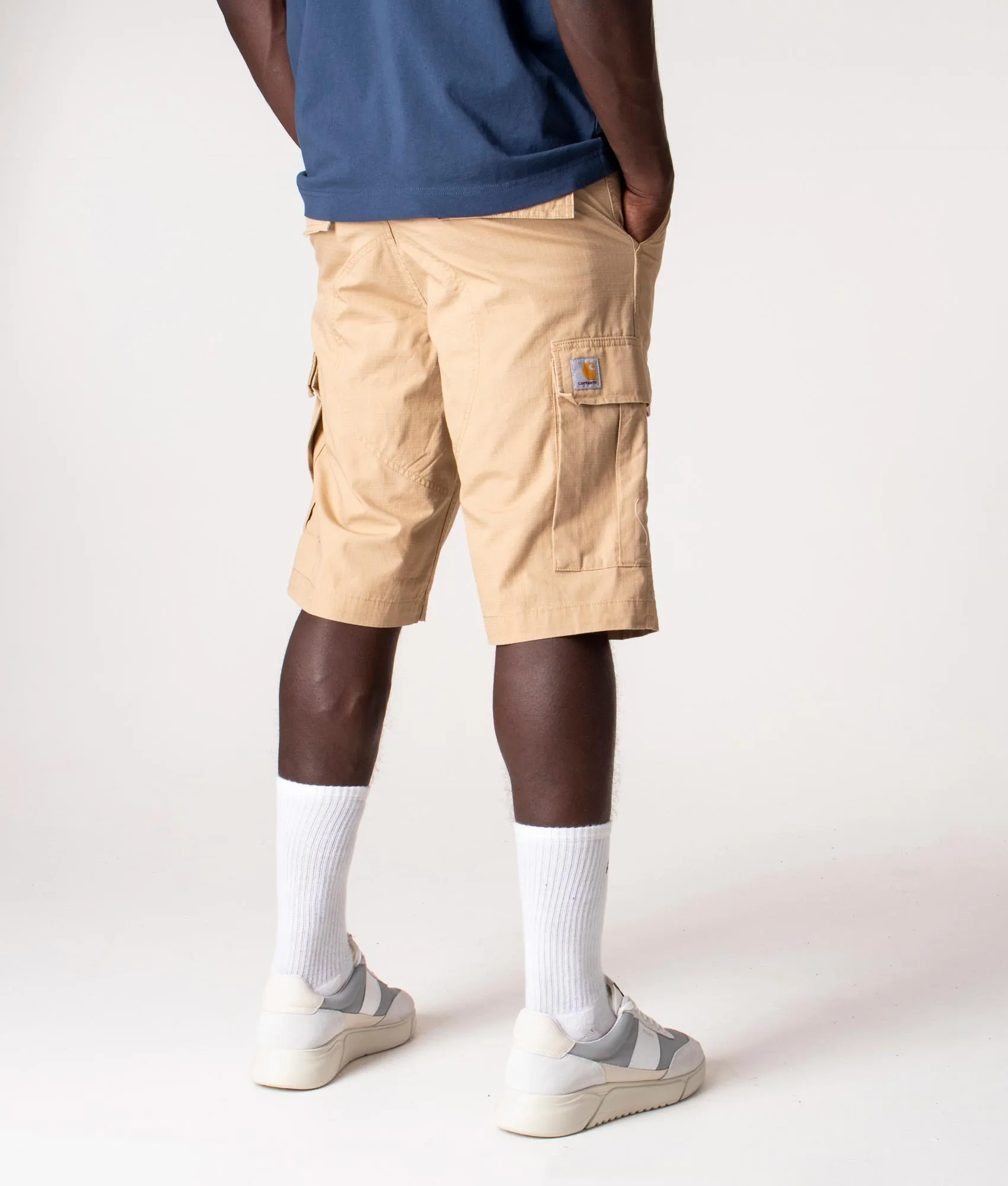 Regular Fit Ripstop Cargo Shorts