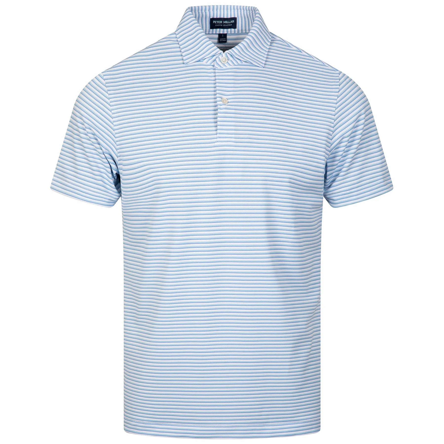 Tempo Performance Mesh Polo White - SS24