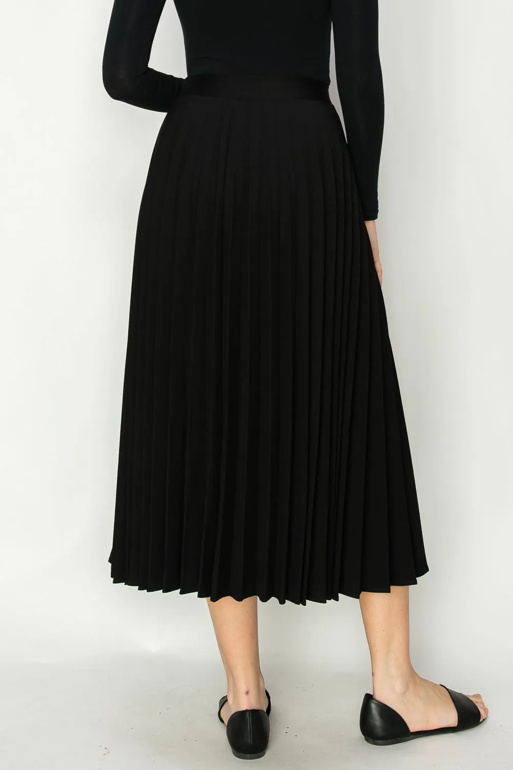 The Perfect Stick Pleated Skirt