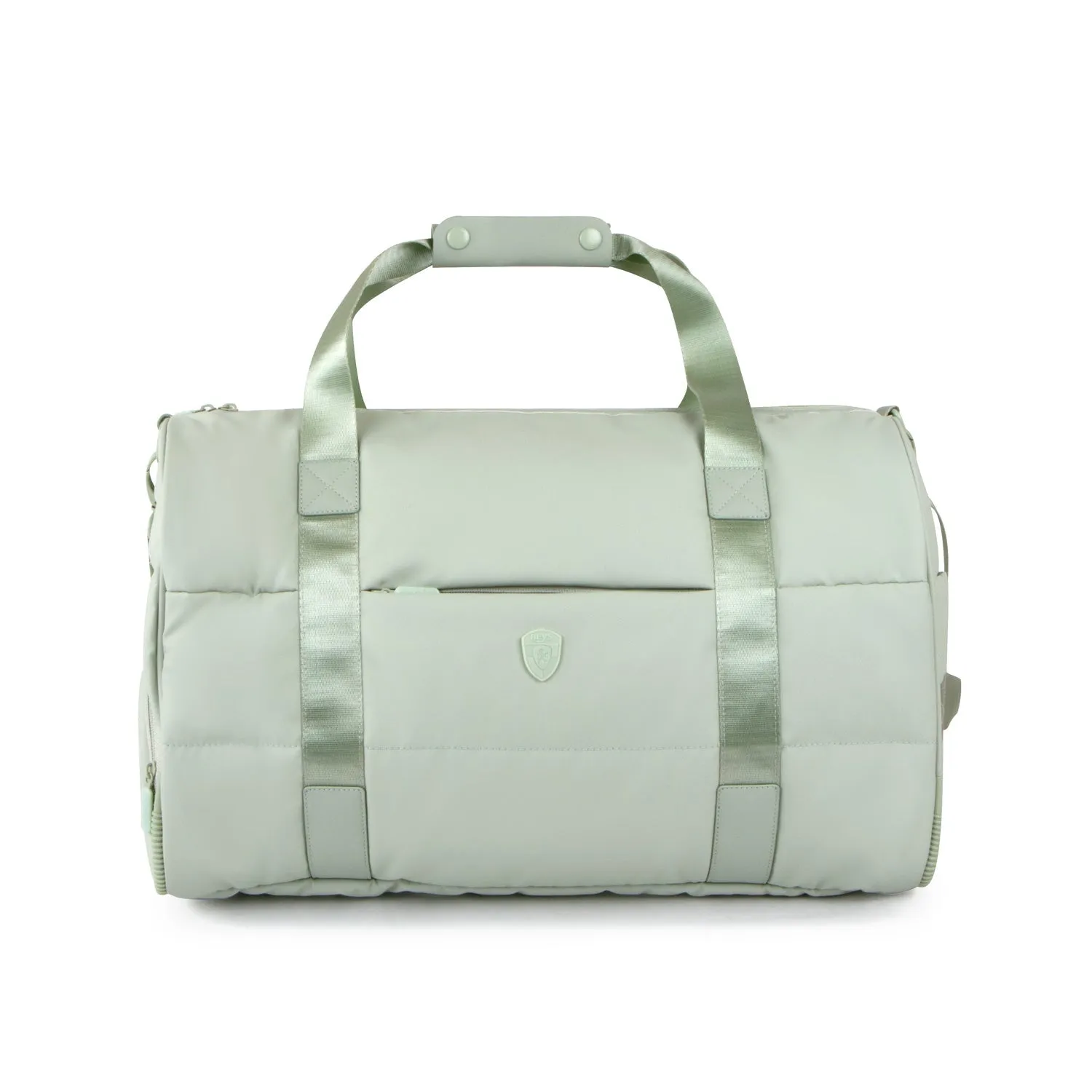 The Puffer Duffel Bag - Sage Green