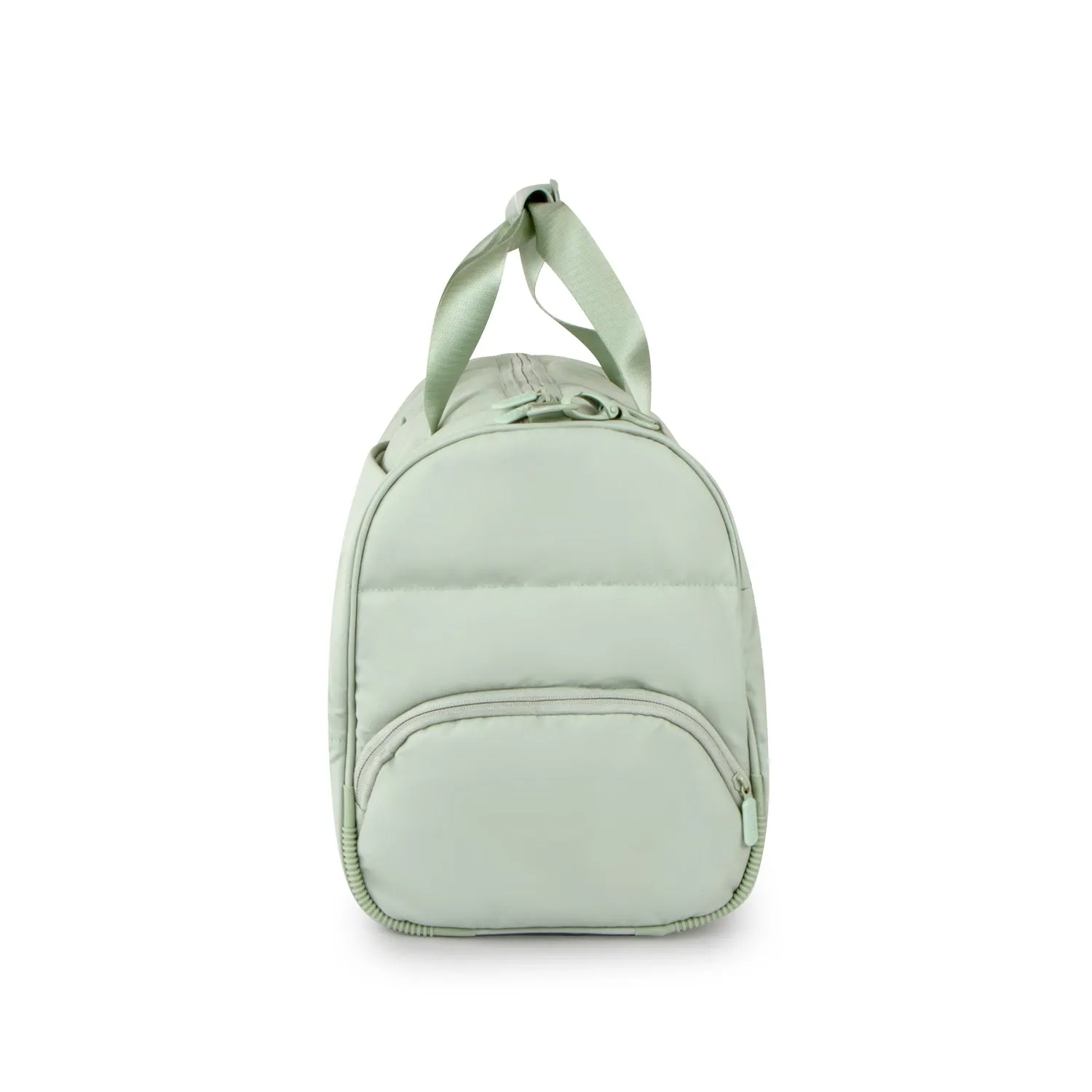 The Puffer Duffel Bag - Sage Green