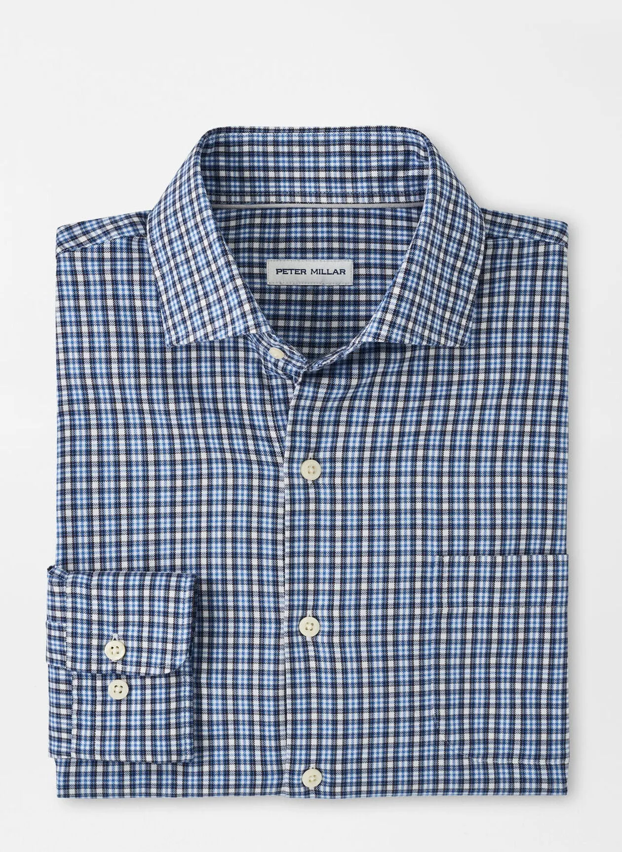 Welland Flannelite Cotton-Stretch Sport Shirt