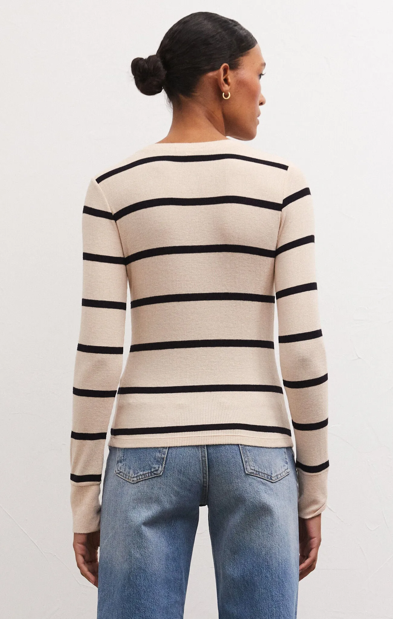 Z Supply Scarlett Rib Henley Top